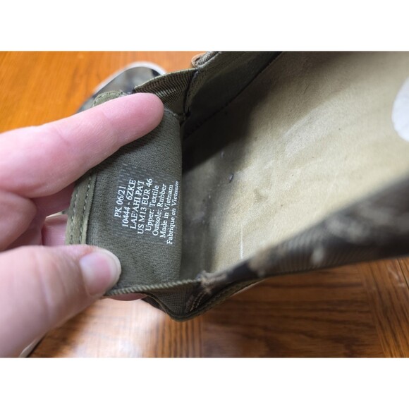OluKai LAE AHI PA’I Camouflage Slip On Shoes Sneakers Wet Grip Mens Size 13 main image 12